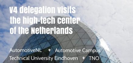 V4 automotive R&D delegation visits to Eindhoven